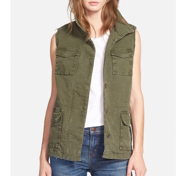 J Brand Arden Military Vest 